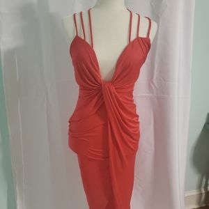 Sexy Strappy Asymmetrical Dress